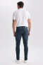 Фото #5 товара Carlo Skinny Fit Normal Bel Dar Paça Jean Pantolon