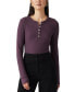 Plus Size Jakob Slim-Fit Long-Sleeve Henley Top