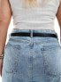 Фото #5 товара ASOS DESIGN CURVE waist and hip jeans belt with oval buckle design