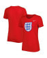 Women's Red England National Team Legend Performance T-shirt