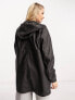 Фото #3 товара Vero Moda Maternity rubberised hooded raincoat in black