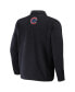 Men's Darius Rucker Collection by Black Chicago Cubs Ringstop Full-Snap Shacket