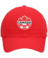 ფოტო #2 პროდუქტის Men's Red Canada Soccer Campus Adjustable Hat