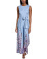 Фото #1 товара Mikael Aghal Belted Jumpsuit Women's