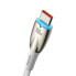 Фото #2 товара Kabel przewód do szybkiego ładowania Glimmer USB-A - USB-C 1m - biały