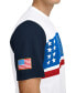 ფოტო #3 პროდუქტის Men's Opening Ceremony Colorblocked Graphic T-Shirt