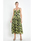 Фото #2 товара Women's Front Cut out Floral Maxi Dress
