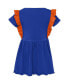 Girls Toddler Royal Florida Gators Too Cute Tri-Blend Dress