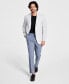 ფოტო #1 პროდუქტის Men's Modern-Fit Grey Weave Sport Coat