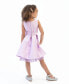 Toddler Girls Sleeveless Mikado Social Dress