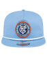 Фото #3 товара Men's Sky Blue New York City FC The Golfer Kickoff Collection Adjustable Hat