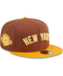 Фото #1 товара Men's Brown New York Yankees Tiramisu 59FIFTY Fitted Hat