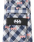 ფოტო #3 პროდუქტის Men's Batman Plaid Tie