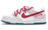 【定制球鞋】 Nike Dunk Low 情人节 like me 解构 百搭 低帮 板鞋 女款 白粉 / Кроссовки Nike Dunk Low FD9911-101