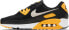 Фото #3 товара [FN6958-002] Mens Nike AIR MAX 90 'BLACK UNIVERSITY GOLD WHITE'