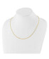Фото #2 товара Chisel yellow IP-plated Elongated Open Link Paperclip Chain Necklace