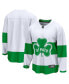 Фото #1 товара Branded Men's White Toronto Maple Leafs St. Patricks Alternate Premier Breakaway Jersey