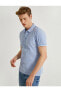 Фото #2 товара Erkek Açik Indigo Polo Yaka T-Shirt