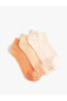 Фото #8 товара Basic 3'lü Patik Çorap Seti Çok Renkli