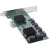 Фото #2 товара InLine Interface card - 8x SATA 6Gb/s controller - PCIe 2.0 (PCI Express)