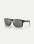 Фото #1 товара Oakley Oakley holbrook™ square polarised sunglasses in black with grey mirrored lens in matte black