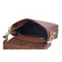 Фото #7 товара Сумка с кожаным клапаном Barberini's 969666403, бархатный коричневый, размер 17.5х21.5х6 см
