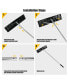 Фото #7 товара 20 Feet Extendable Aluminum Snow Roof Rake with Anti-slip Handle