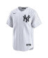 Фото #3 товара Men's Yogi Berra White New York Yankees Home Limited Player Jersey