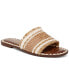 Фото #1 товара Georgia Raffia Slide Sandals