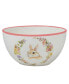 Фото #5 товара Easter Garden 6" Assorted Ice Cream Bowls, Set of 4