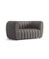 Фото #24 товара Lysander 63" Boucle Fabric Boho Loveseat