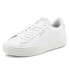 Фото #2 товара Puma Vikky Stacked Lace Up Womens White Sneakers Casual Shoes 369143-02