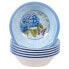 Фото #1 товара Hydrangea Garden Melamine 6-Pc. All Purpose Bowl Set