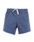 ფოტო #9 პროდუქტის Baby Boys Cotton Bodysuit, Shorts and Shoe 3pc Set, Blue Shark