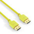 Фото #4 товара Кабель HDMI PureLink PI0504-005 - 0.5 метра - HDMI Type A (Standard) - HDMI Type A (Standard) - 18 Гбит/с - Жёлтый