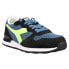 Фото #4 товара Diadora Camaro Lace Up Mens Black, Blue, Green Sneakers Casual Shoes 159886-C95