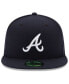 ფოტო #2 პროდუქტის Atlanta Braves Authentic Collection 59FIFTY Fitted Cap