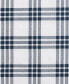 Basic Plaid Cotton Percale 2 Piece Duvet Cover Set, Twin