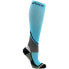 Фото #1 товара ASICS Rally Knee High Socks Mens Blue Athletic ZK1760-42