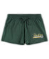 Фото #4 товара Women's White, Green Green Bay Packers Plus Size Downfield T-shirt and Shorts Sleep Set