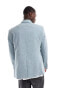 Ben Sherman double breasted suit jacket in light blue Синий, Chest 44 - фото #2