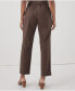 Фото #2 товара Plus Size Cotton Classic Woven Twill Drawstring Roll Up Pant