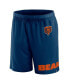 Men's Navy Chicago Bears Clincher Shorts