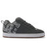 Фото #1 товара DC Court Graffik 300529-GW1 Mens Gray Leather Skate Inspired Sneakers Shoes