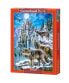 Фото #2 товара Puzzle Wölfe und Burg 1500 Teile