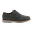 Фото #4 товара Dunham Clyde Plain Toe CH9102 Mens Gray Extra Wide Oxfords Plain Toe Shoes