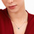 Elegant silver necklace with zircons Silver LPS10AWV06