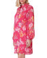 Фото #3 товара Women's Printed Pleated Chiffon Dress