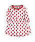 ფოტო #2 პროდუქტის Toddler Girls Cotton Long-Sleeve Dresses 2pk, Apple