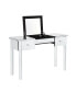 Louisa Mirrored 2-Drawer Makeup Vanity Table